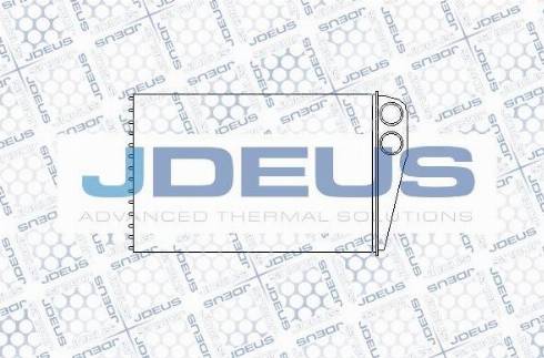 Jdeus 223M23A - Теплообмінник, опалення салону avtolavka.club