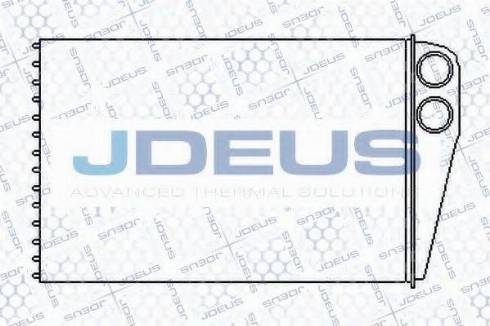 Jdeus 223M23 - Теплообмінник, опалення салону avtolavka.club