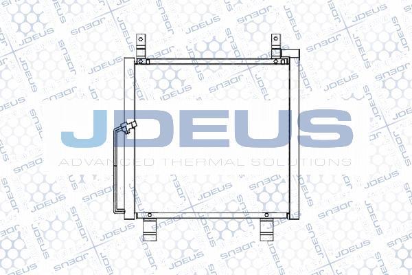 Jdeus 742M19 - Конденсатор, кондиціонер avtolavka.club