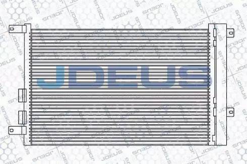 Jdeus 700M13 - Конденсатор, кондиціонер avtolavka.club