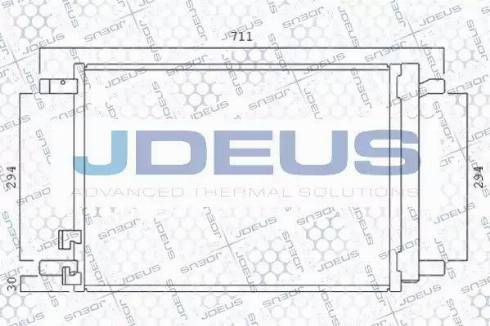 Jdeus 701M26 - Конденсатор, кондиціонер avtolavka.club
