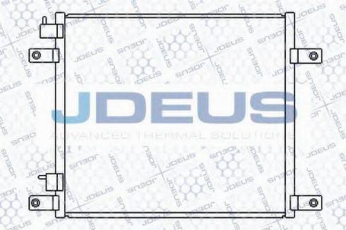 Jdeus 708M05 - Конденсатор, кондиціонер avtolavka.club