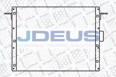 Jdeus 702M21 - Конденсатор, кондиціонер avtolavka.club