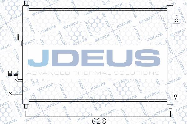 Jdeus 719M66 - Конденсатор, кондиціонер avtolavka.club
