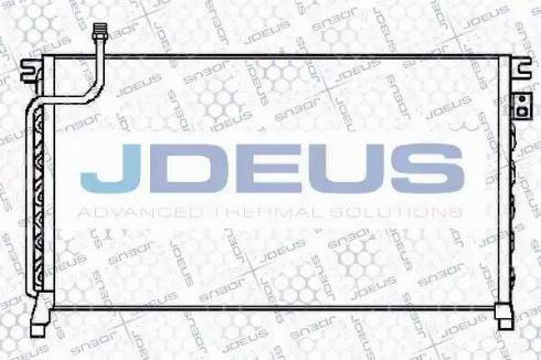 Jdeus 719M15 - Конденсатор, кондиціонер avtolavka.club