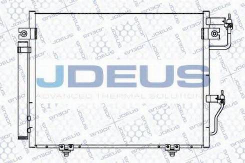Jdeus 718M42 - Конденсатор, кондиціонер avtolavka.club