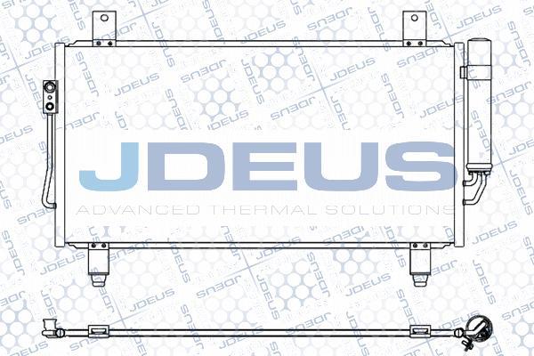 Jdeus 718M71 - Конденсатор, кондиціонер avtolavka.club