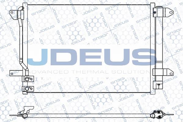 Jdeus 730M45 - Конденсатор, кондиціонер avtolavka.club