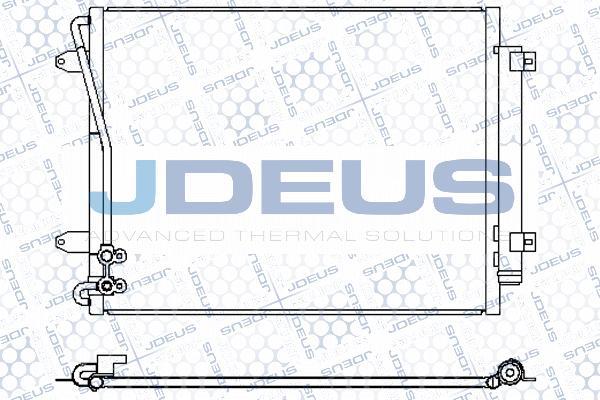 Jdeus 730M41 - Конденсатор, кондиціонер avtolavka.club