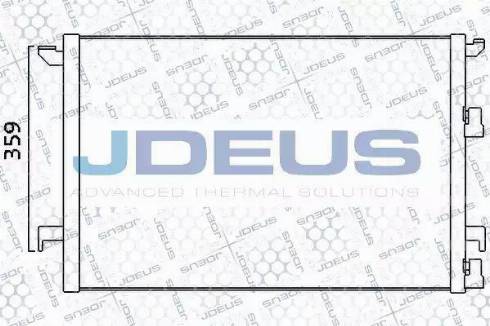 Jdeus 724M09 - Конденсатор, кондиціонер avtolavka.club