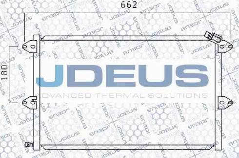 Jdeus 725M11 - Конденсатор, кондиціонер avtolavka.club