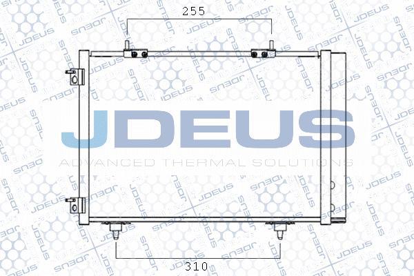 Jdeus 721M35 - Конденсатор, кондиціонер avtolavka.club