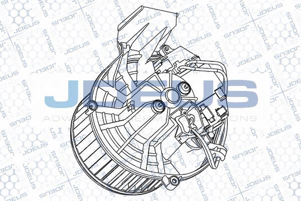 Jdeus BL0070001 - Вентилятор салону avtolavka.club