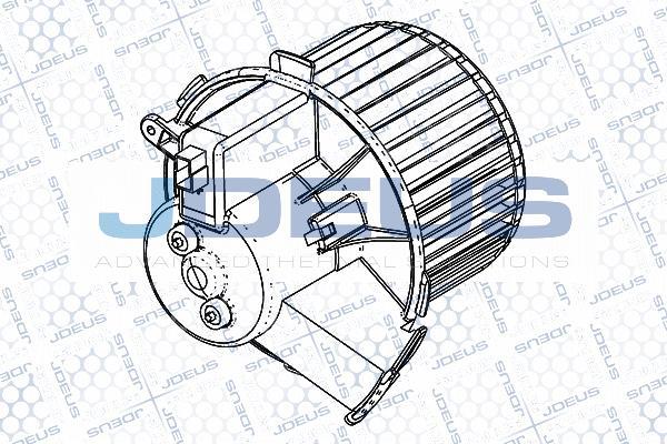 Jdeus BL0210001 - Вентилятор салону avtolavka.club