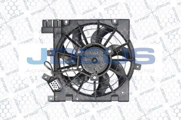 Jdeus EV0200960 - Вентилятор, охолодження двигуна avtolavka.club