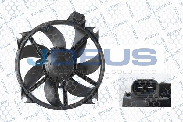 Jdeus EV0230990 - Вентилятор, охолодження двигуна avtolavka.club