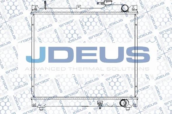 Jdeus M-0420380 - Радіатор, охолодження двигуна avtolavka.club