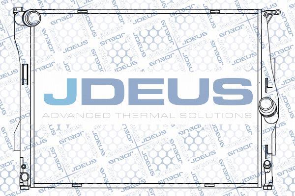 Jdeus M-0050660 - Радіатор, охолодження двигуна avtolavka.club