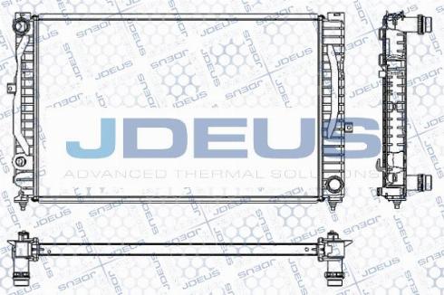 Jdeus M-0010230 - Радіатор, охолодження двигуна avtolavka.club