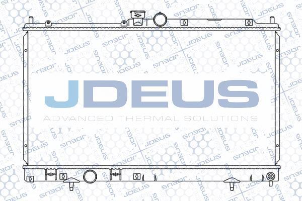 Jdeus M-018052A - Радіатор, охолодження двигуна avtolavka.club