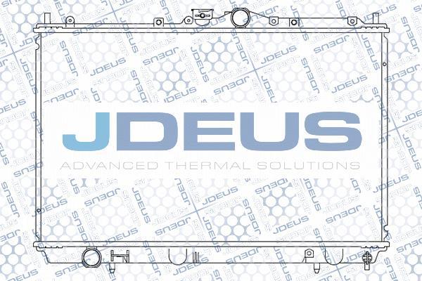 Jdeus M-0180181 - Радіатор, охолодження двигуна avtolavka.club