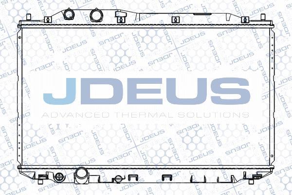 Jdeus M-0130480 - Радіатор, охолодження двигуна avtolavka.club