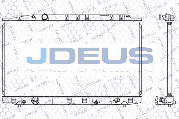 Jdeus M-0130350 - Радіатор, охолодження двигуна avtolavka.club