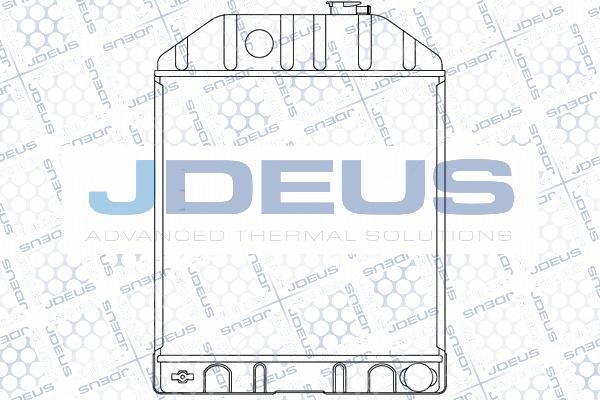 Jdeus M-0121260 - Радіатор, охолодження двигуна avtolavka.club