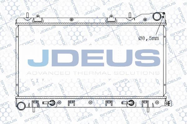 Jdeus M-026011A - Радіатор, охолодження двигуна avtolavka.club