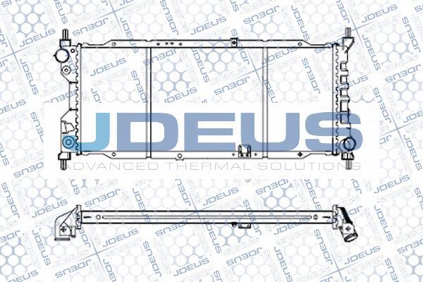 Jdeus M-0200531 - Радіатор, охолодження двигуна avtolavka.club