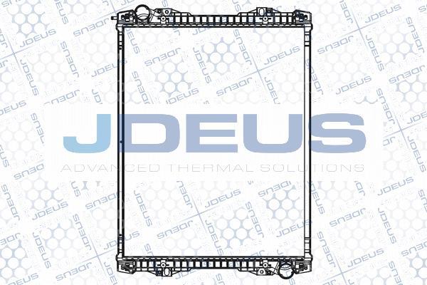 Jdeus M-1410050 - Радіатор, охолодження двигуна avtolavka.club