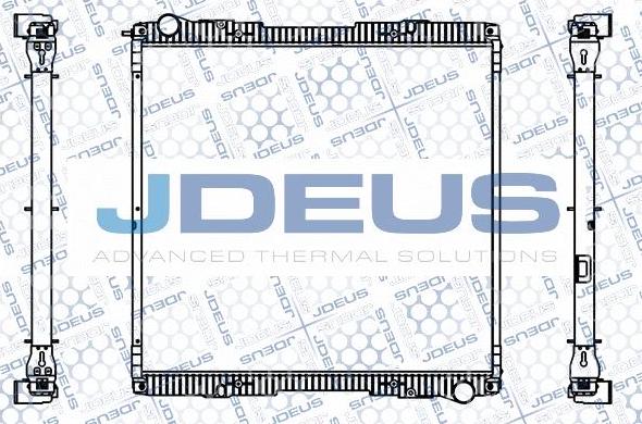 Jdeus M-1410200 - Радіатор, охолодження двигуна avtolavka.club
