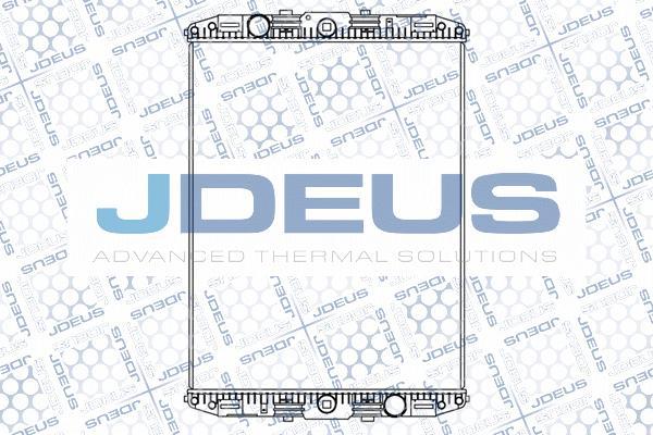 Jdeus M-108002B - Радіатор, охолодження двигуна avtolavka.club