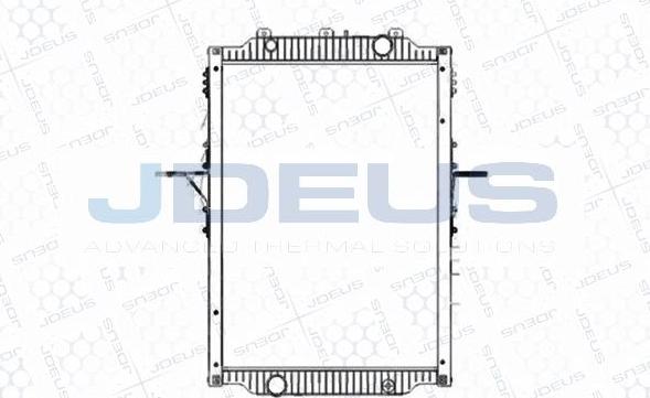 Jdeus M-1310600 - Радіатор, охолодження двигуна avtolavka.club