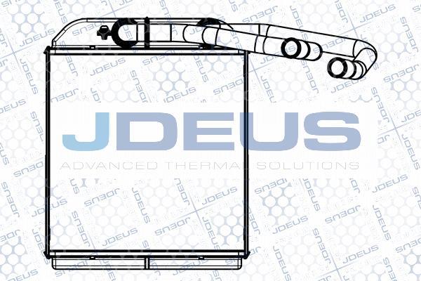 Jdeus M-2180300 - Теплообмінник, опалення салону avtolavka.club