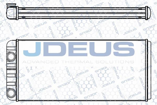 Jdeus M-2310110 - Теплообмінник, опалення салону avtolavka.club