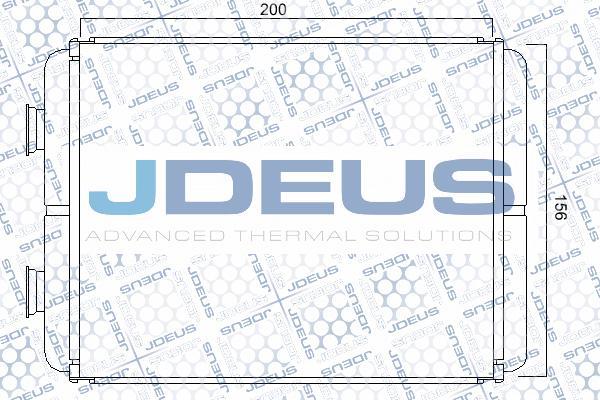 Jdeus M-228033A - Теплообмінник, опалення салону avtolavka.club
