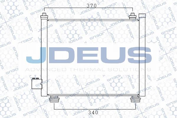 Jdeus M-7420110 - Конденсатор, кондиціонер avtolavka.club