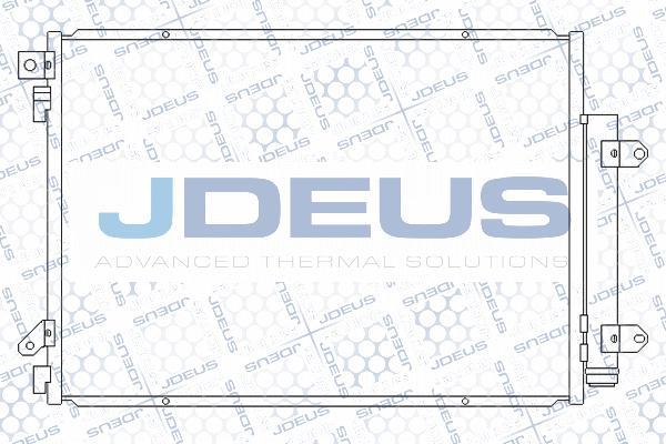Jdeus M-7420330 - Конденсатор, кондиціонер avtolavka.club