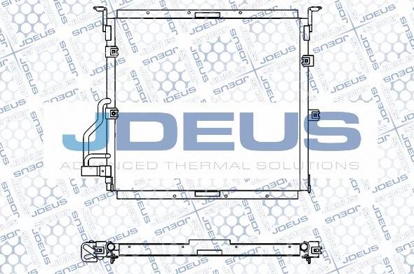 Jdeus M-7050570 - Конденсатор, кондиціонер avtolavka.club