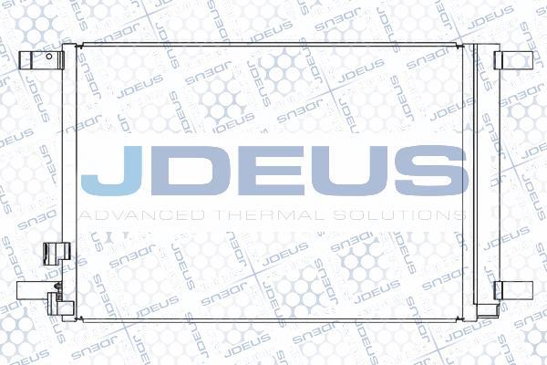 Jdeus M-7010660 - Конденсатор, кондиціонер avtolavka.club