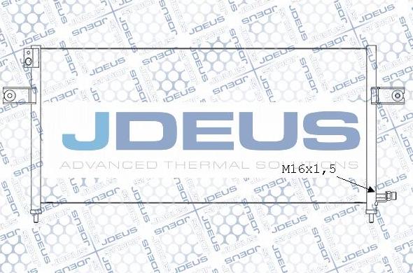 Jdeus M-7190530 - Конденсатор, кондиціонер avtolavka.club