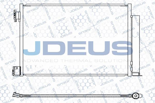 Jdeus M-7190880 - Конденсатор, кондиціонер avtolavka.club