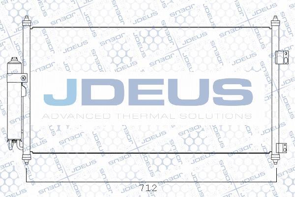 Jdeus M-7190830 - Конденсатор, кондиціонер avtolavka.club