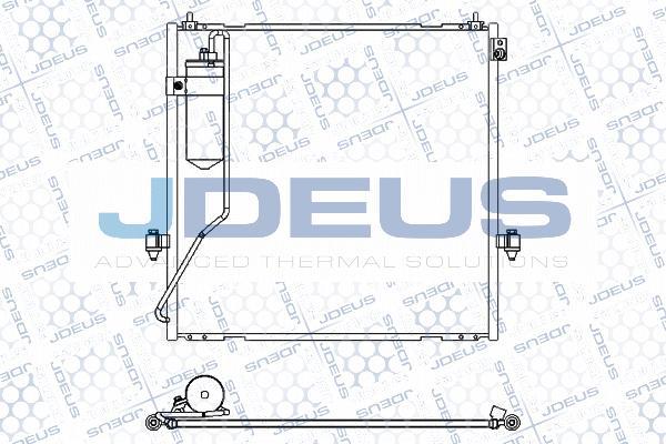 Jdeus M-7180510 - Конденсатор, кондиціонер avtolavka.club