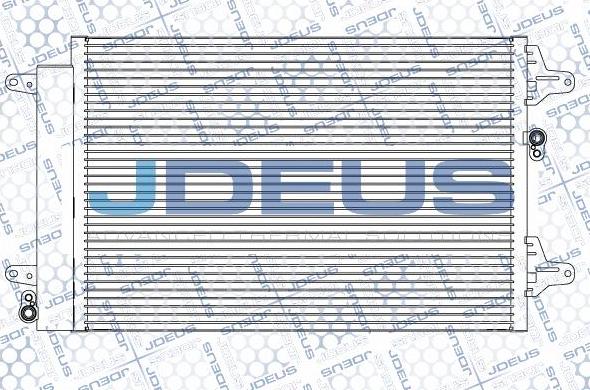 Jdeus M-7120920 - Конденсатор, кондиціонер avtolavka.club
