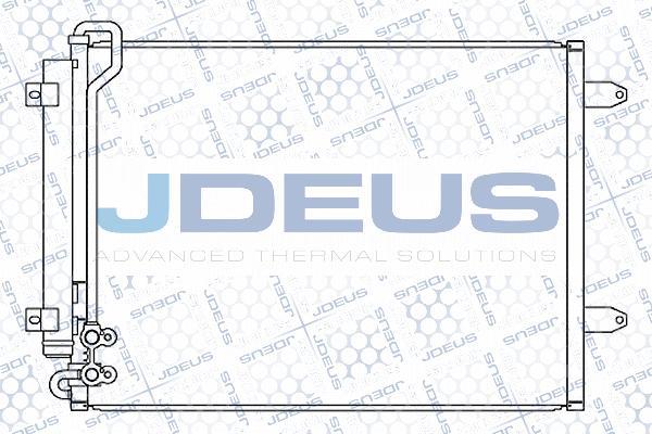 Jdeus M-7300230 - Конденсатор, кондиціонер avtolavka.club