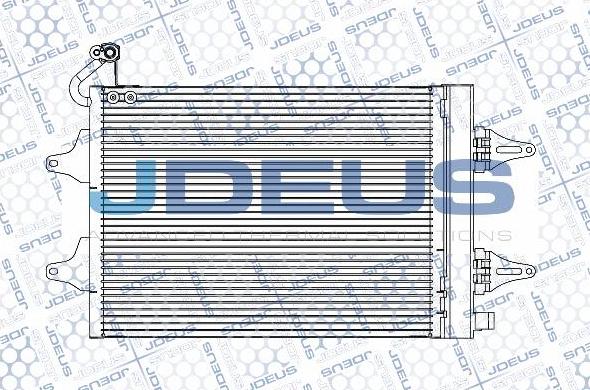 Jdeus M-7250080 - Конденсатор, кондиціонер avtolavka.club