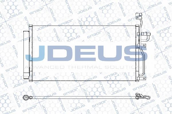 Jdeus M-7200690 - Конденсатор, кондиціонер avtolavka.club