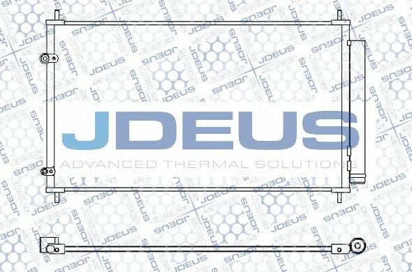 Jdeus M7280930 - Конденсатор, кондиціонер avtolavka.club